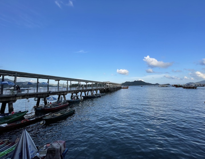 sai kung pier Hong Kong 